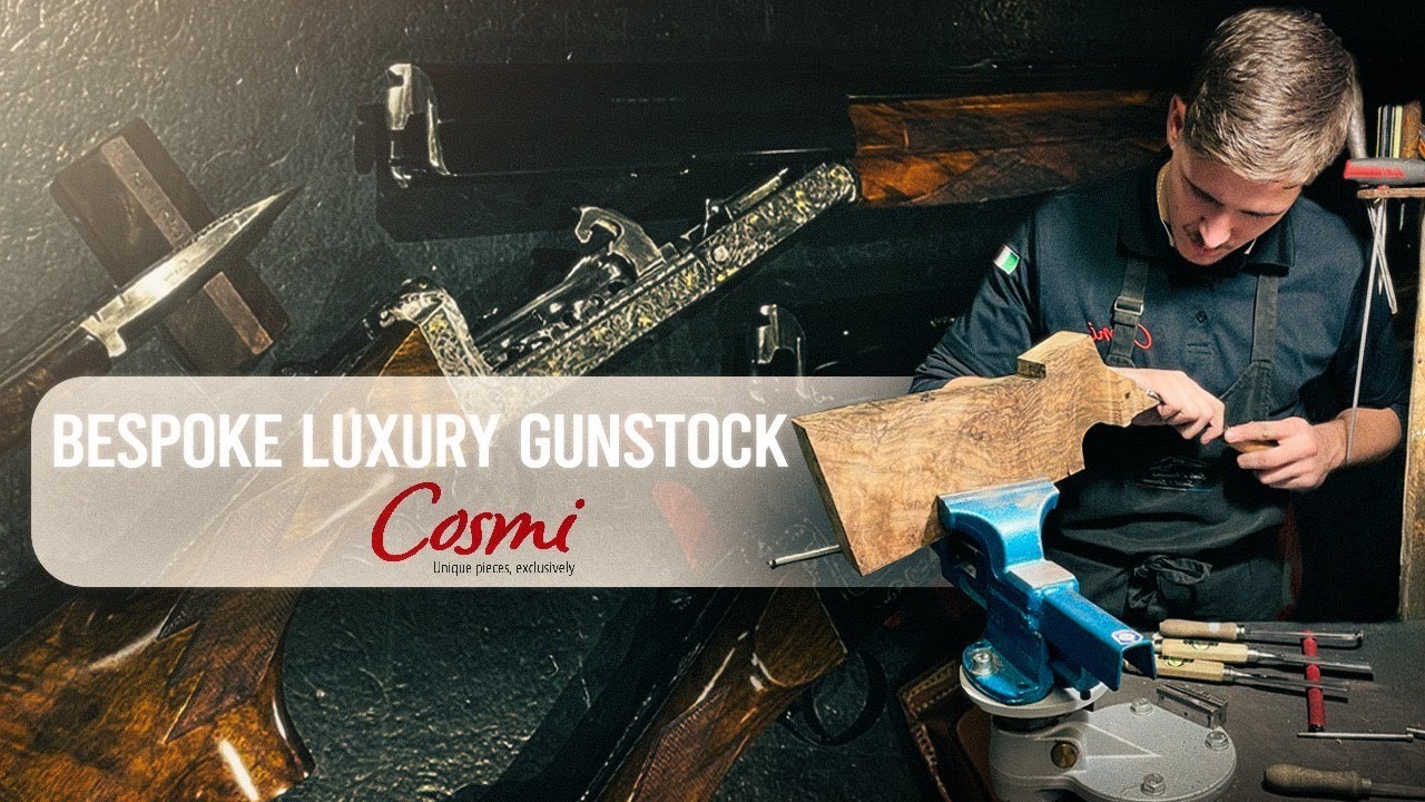 HOW I CRAFT A LUXURY GUNSTOCK – Step by Step ( 12ga gunstock for a Cosmi shotgun )