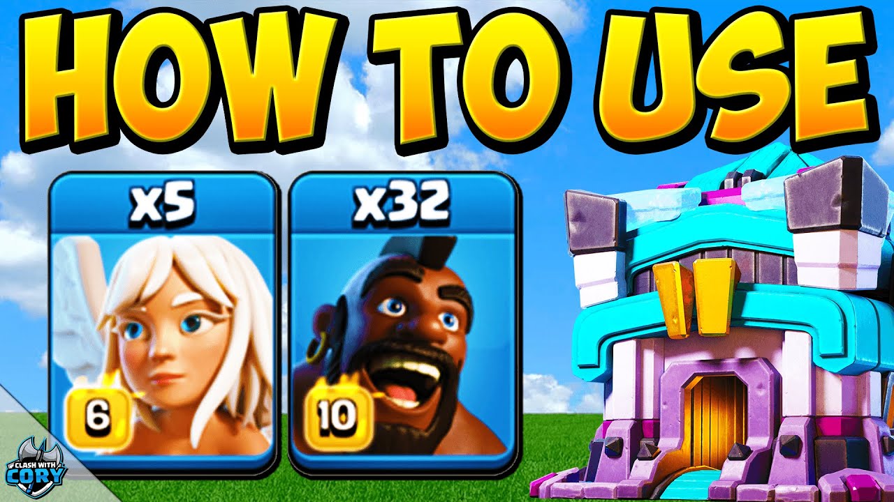 #1 BEST HOG RIDER ATTACK STRATEGY at TH13 is Queen Charge Hogs! | Town Hall 13