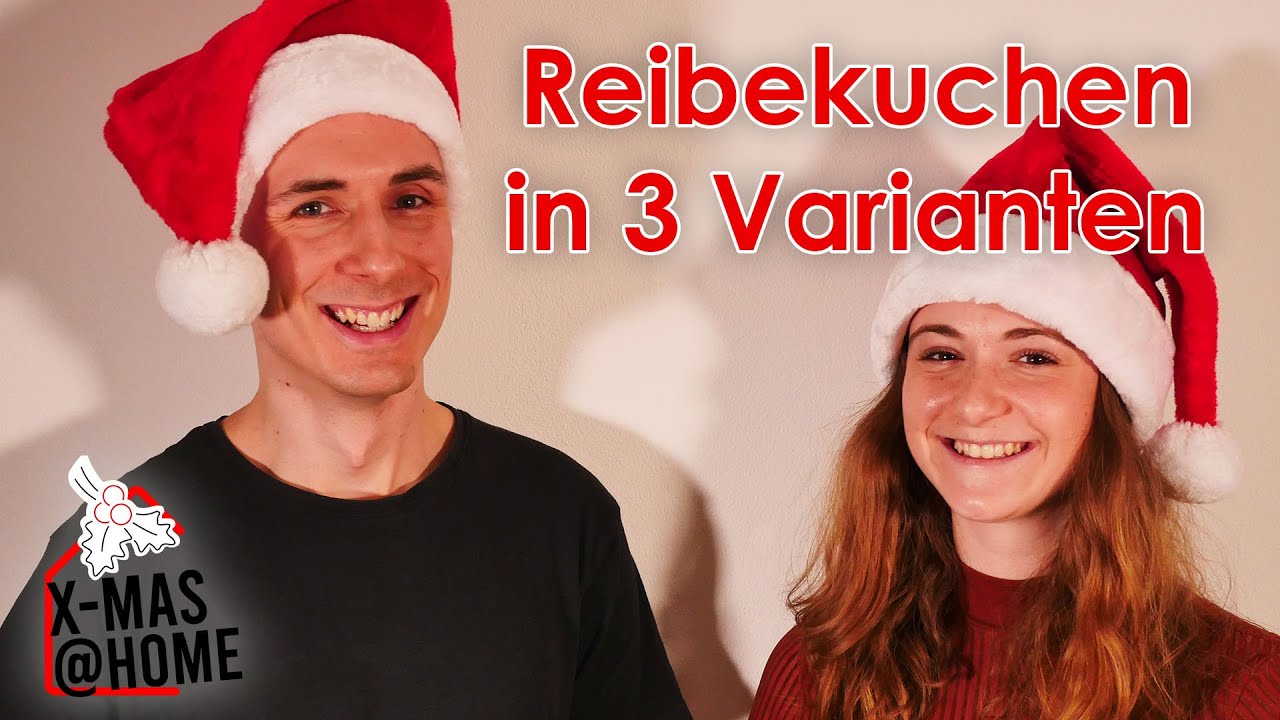 3 verschiedene Reibekuchen mit Einsebastian | X-Mas@Home