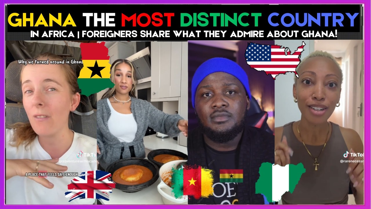 🇬🇭🇺🇸 GHANA THE MOST DISTINCT COUNTRY IN AFRICA | FOREIGNERS SHARE WHAT THEY ADMIRE | Kamma Dyn