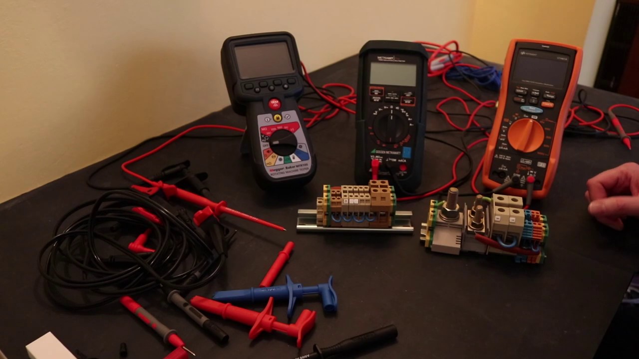 Megger MTR105 Accessories Comparison