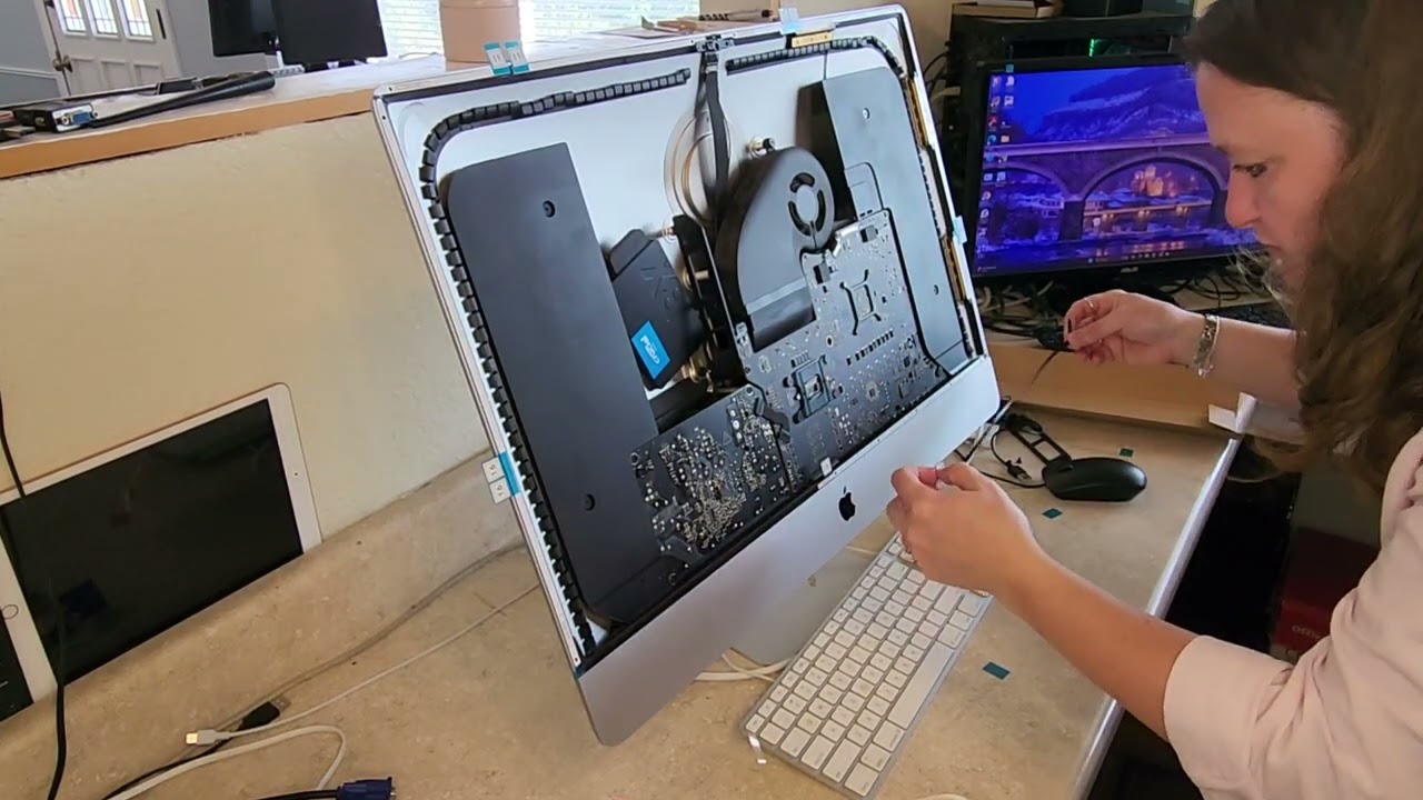 iMac late 2014 screen reattachment