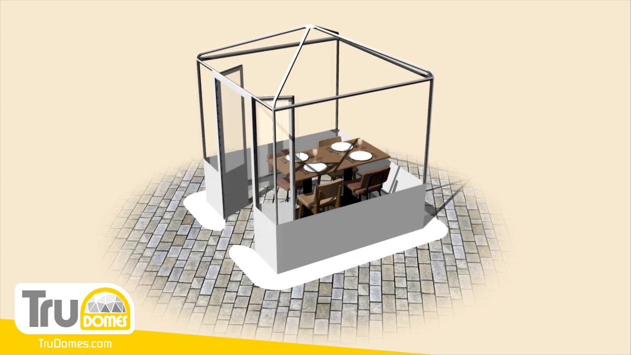 Socially Distanced Dining - The Dining Cube