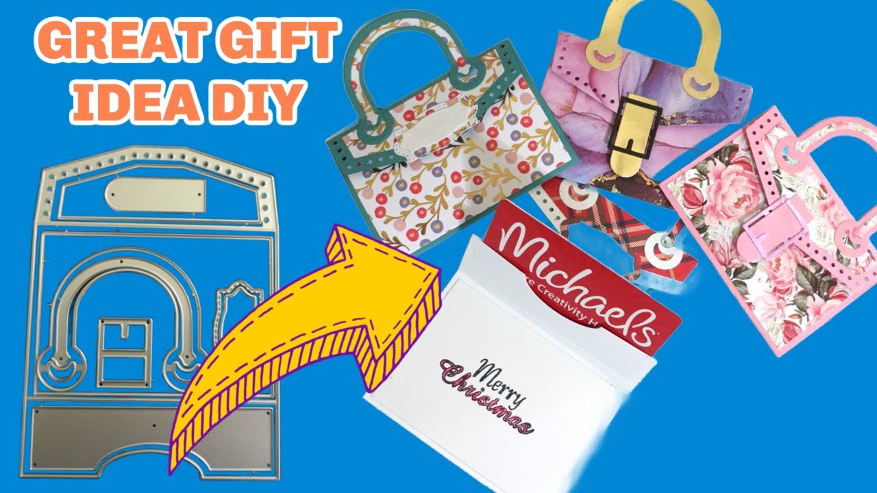 Create Your Own Stylish Gift Card Holder For Any Occasion With Temu Cutting Dies - Diy Tutorial