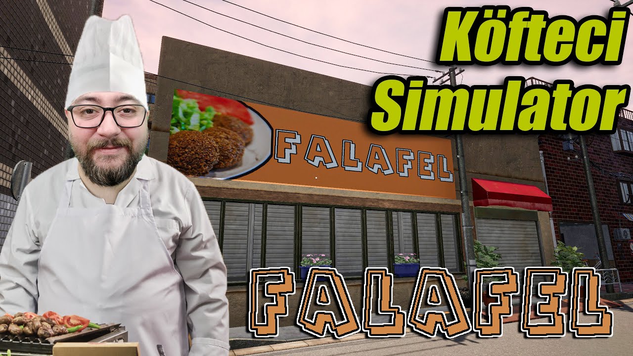 KÖFTECİ OLDUK 🤣 | FALAFEL RESTAURANT SIMULATOR !!