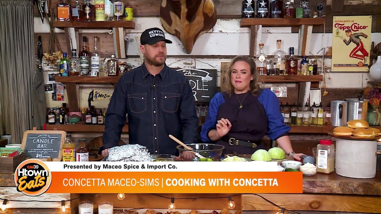 Cooking with Concetta: Rodeo-Ready Pulled Pork with Jalapeño Apple Slaw - H-town Live