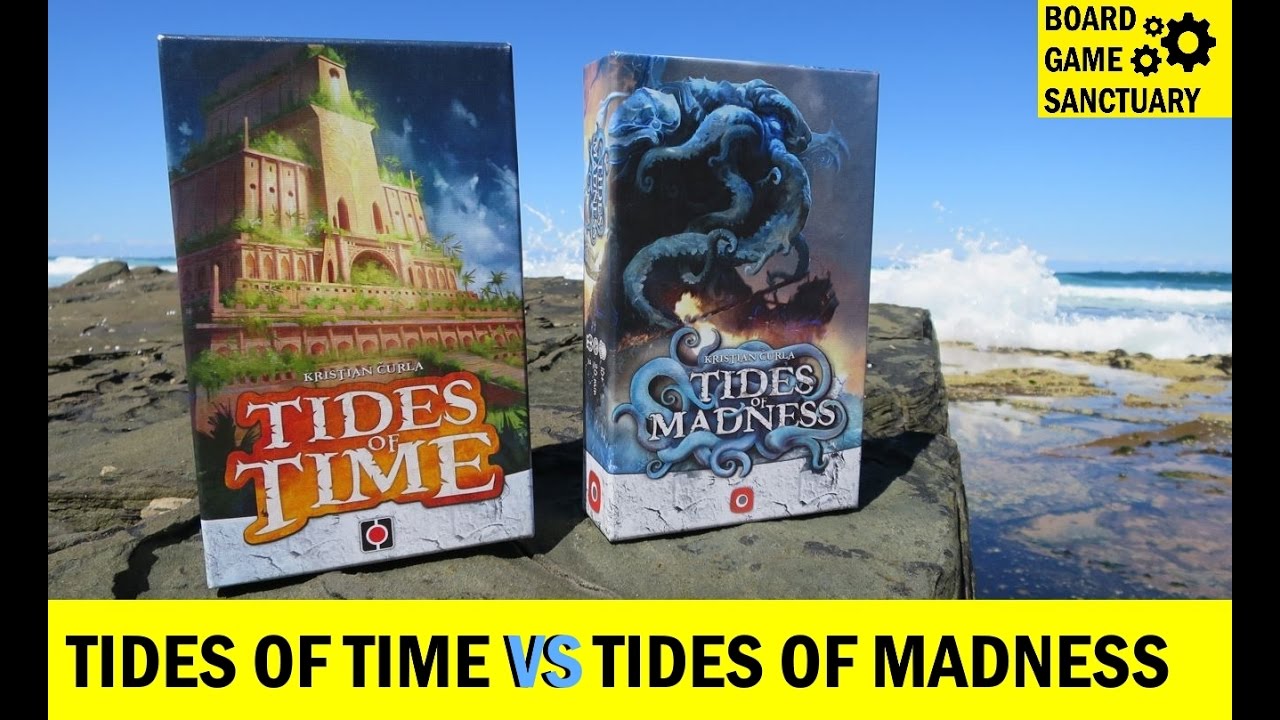 Tides of Time Vs Tides of Madness Board Game Review & Runthrough