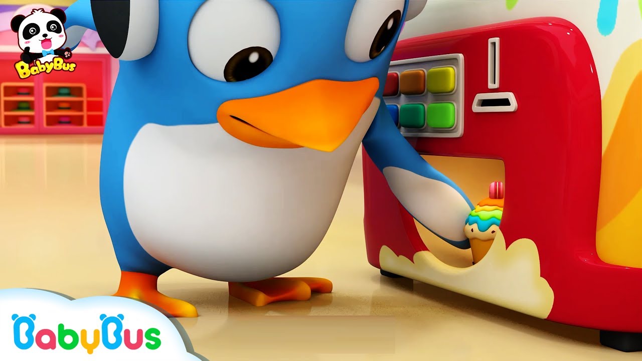 BabyBus Arabic | آلة بائع الحلوى | اغاني وكرتون | بيبي باص | رسوم وأغاني للاطفال
