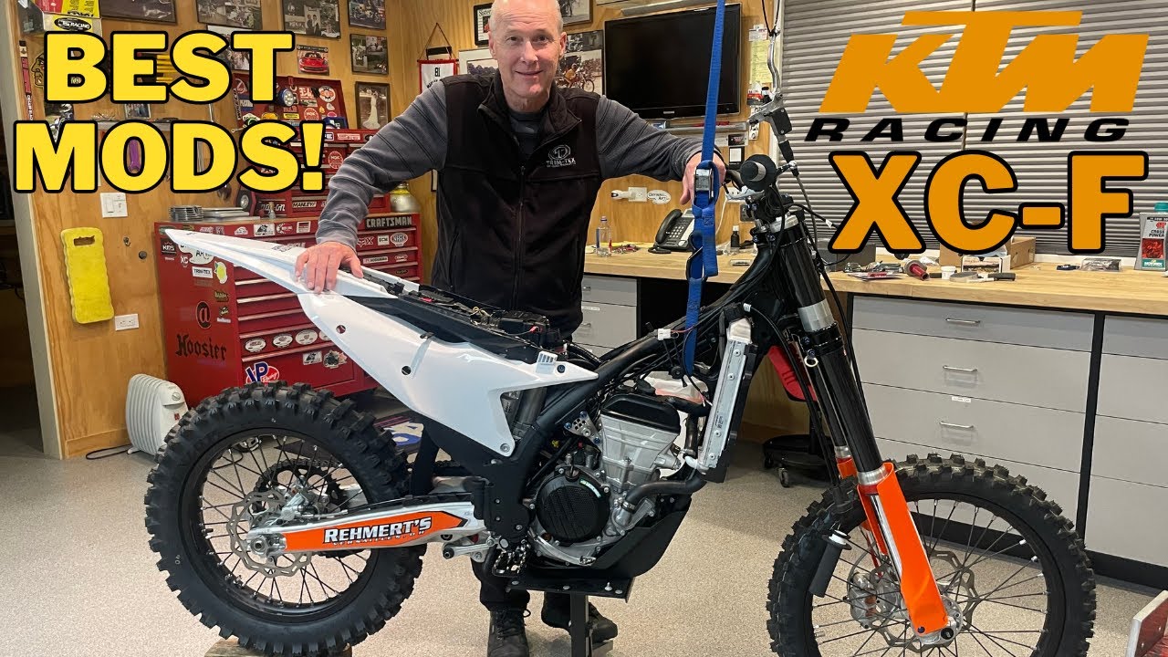 How he Makes a BRAND NEW KTM XC-F Even Better!