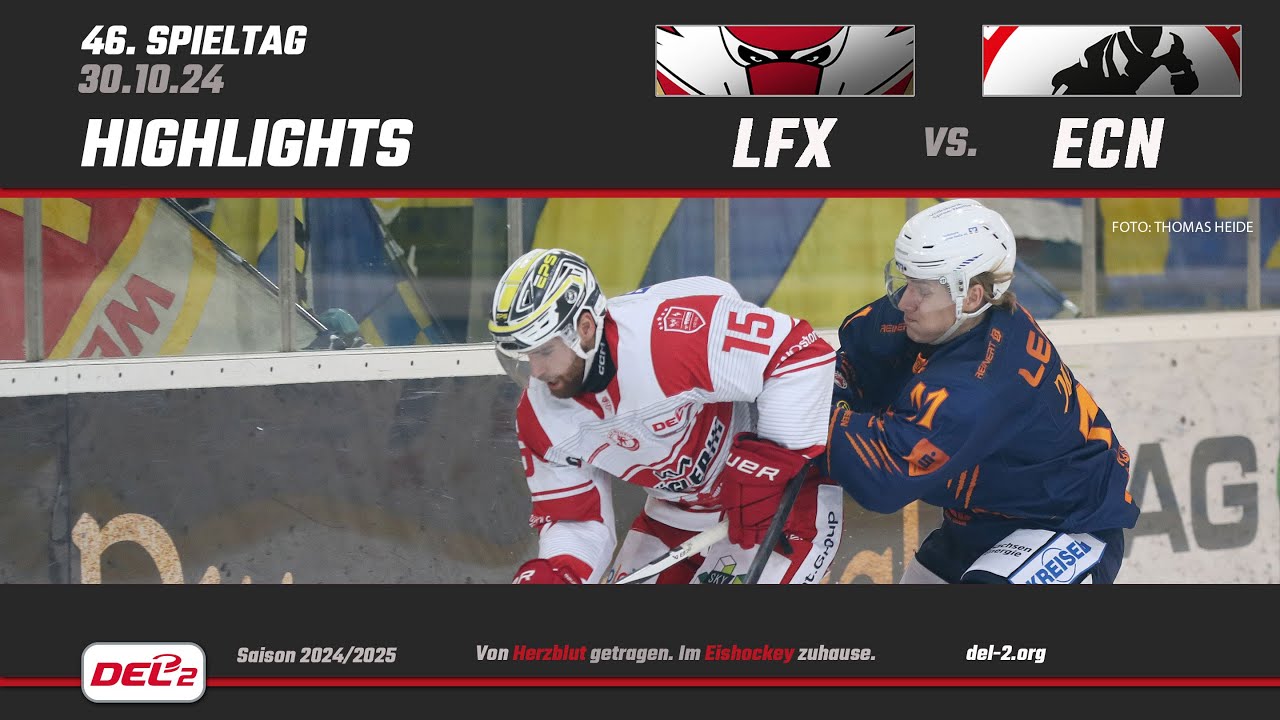Game Highlights Spieltag 46: Lausitzer Füchse vs. EC Bad Nauheim