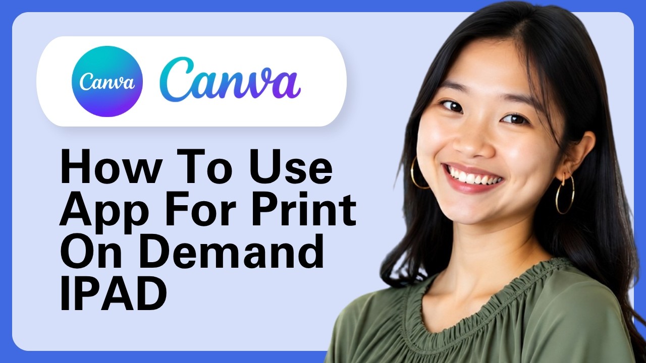 How To Use The Canva App For Print On Demand IPAD (Complete Guide)
