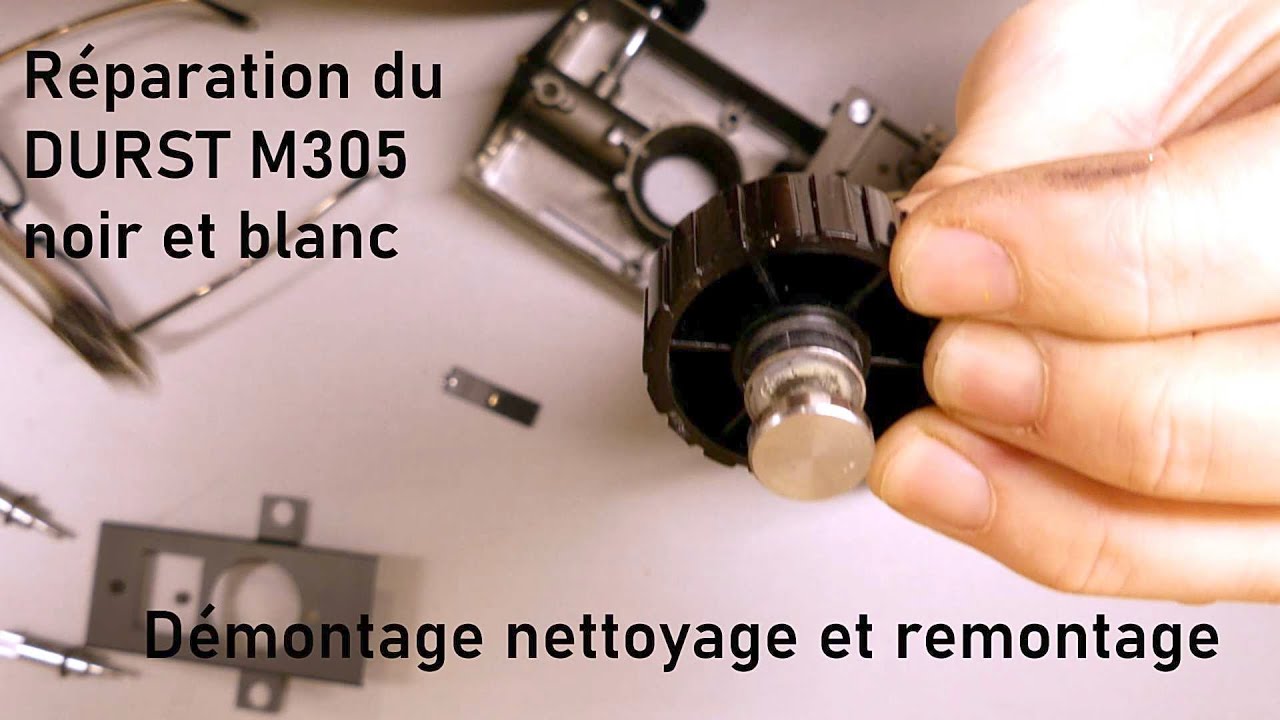 r&eacute;paration Durst M305 que j'ai r&eacute;cup&eacute;r&eacute;