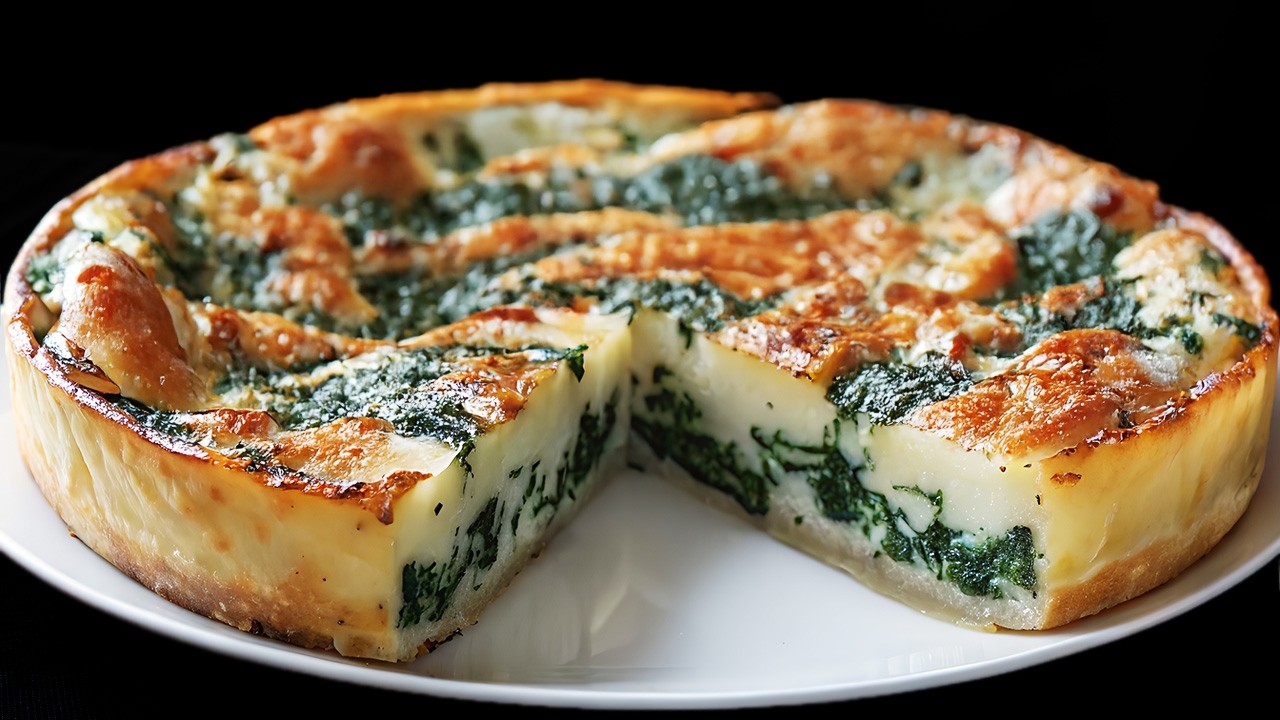 Ziemniaki i szpinak! Tak pyszne, że gotuję to codziennie.