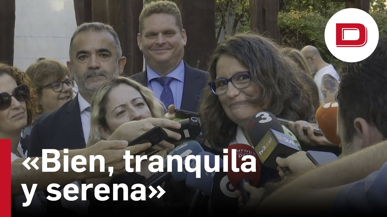 Mónica Oltra declara ante el Juzgado de Instrucción número 15 de Valencia