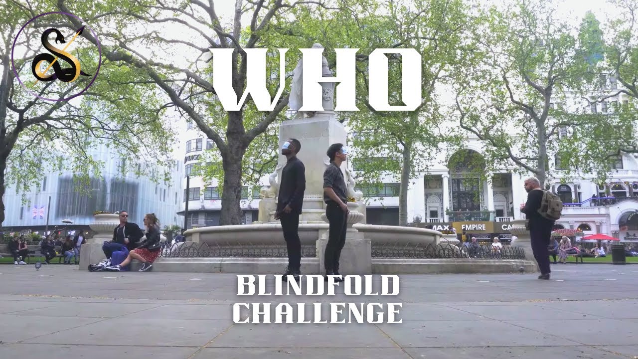 [KPOP IN PUBLIC] [SEGNO] ASTRO 아스트로 문빈&산하 'WHO' [BLINDFOLD CHALLENGE] | [4K] Dance Cover | LONDON