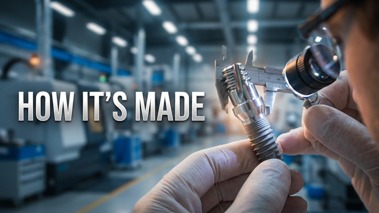 MSDI Dental Implants Factory - From Concept to Creation