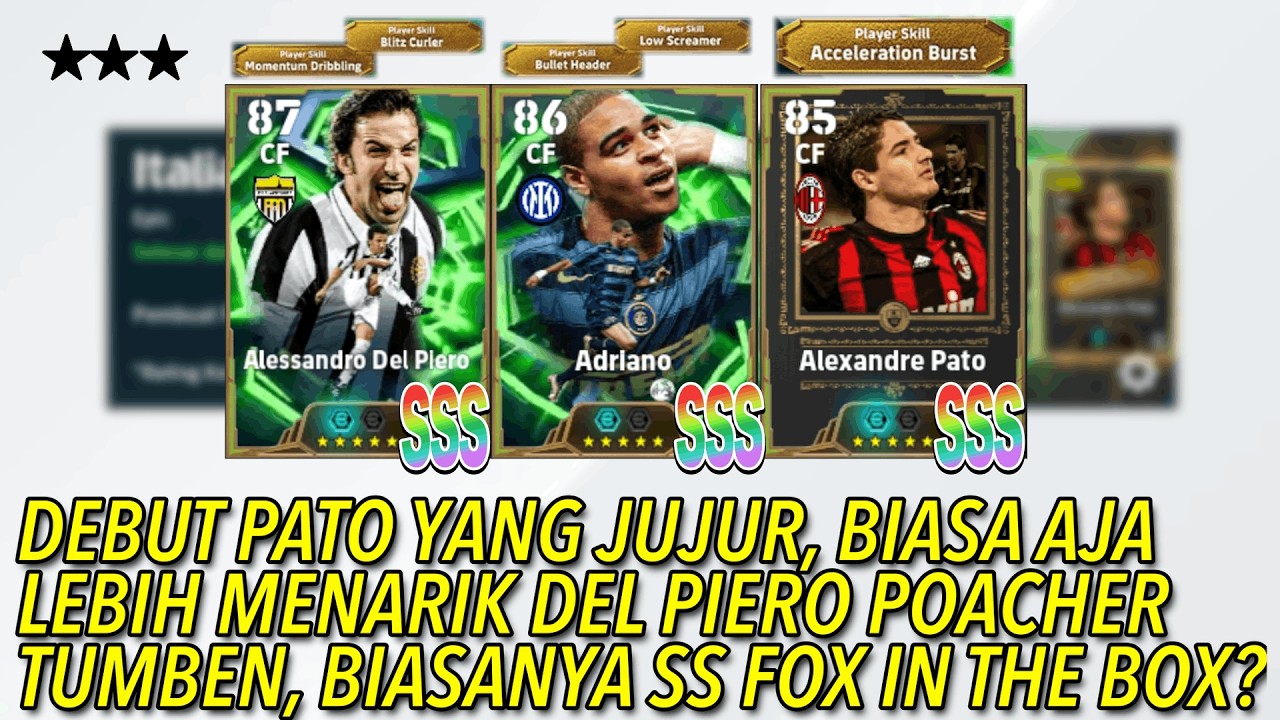 Review Pack EPIC DEL PIERO, ADRIANO, PATO Klopp Worth It?