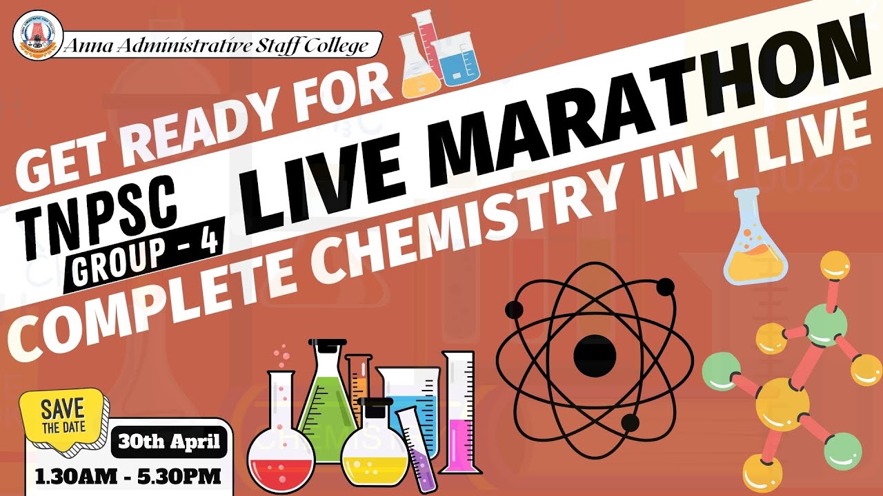 Complete CHEMISTRY in 1 Live Marathon Class | TNPSC Group 4