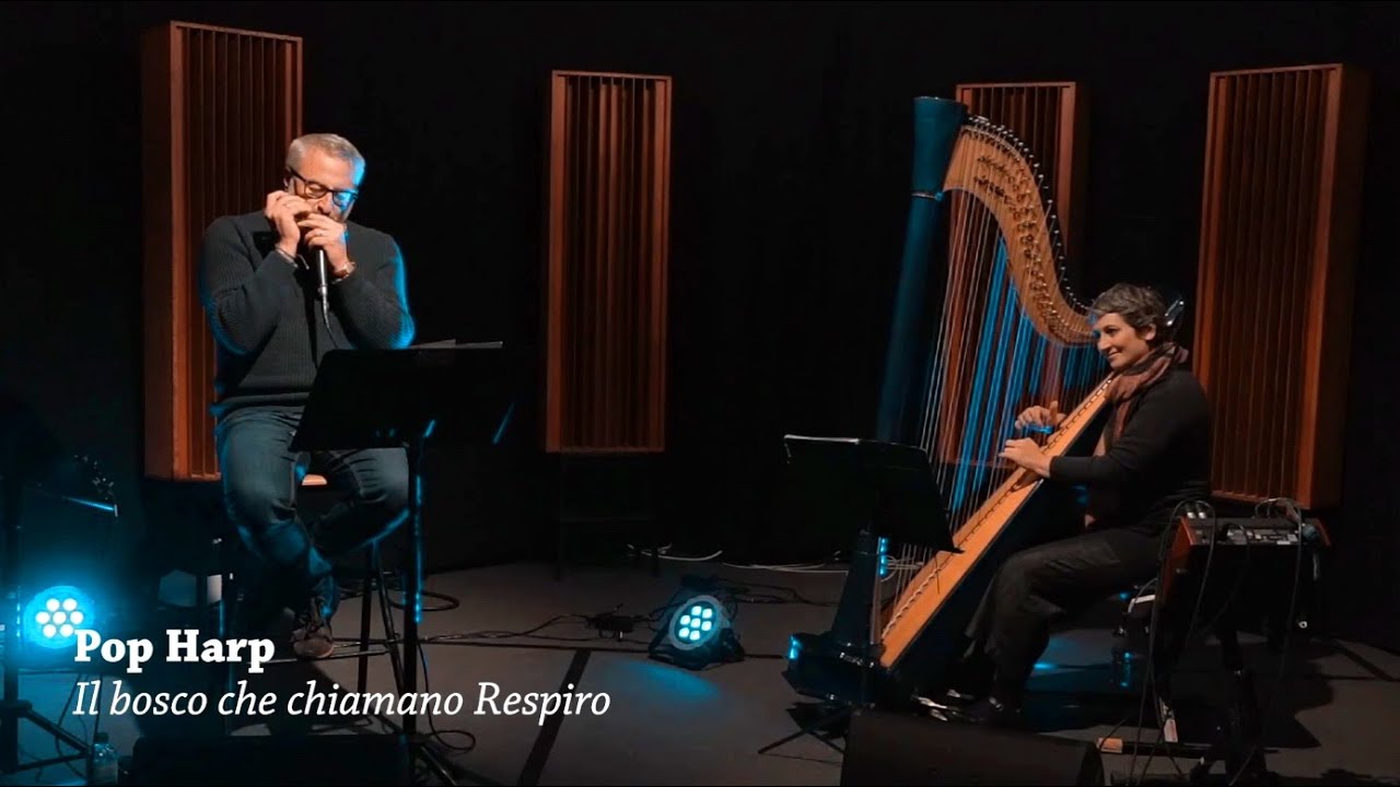 Pop Harp (Marcella Carboni & Max De Aloe) live at Six O'Clock