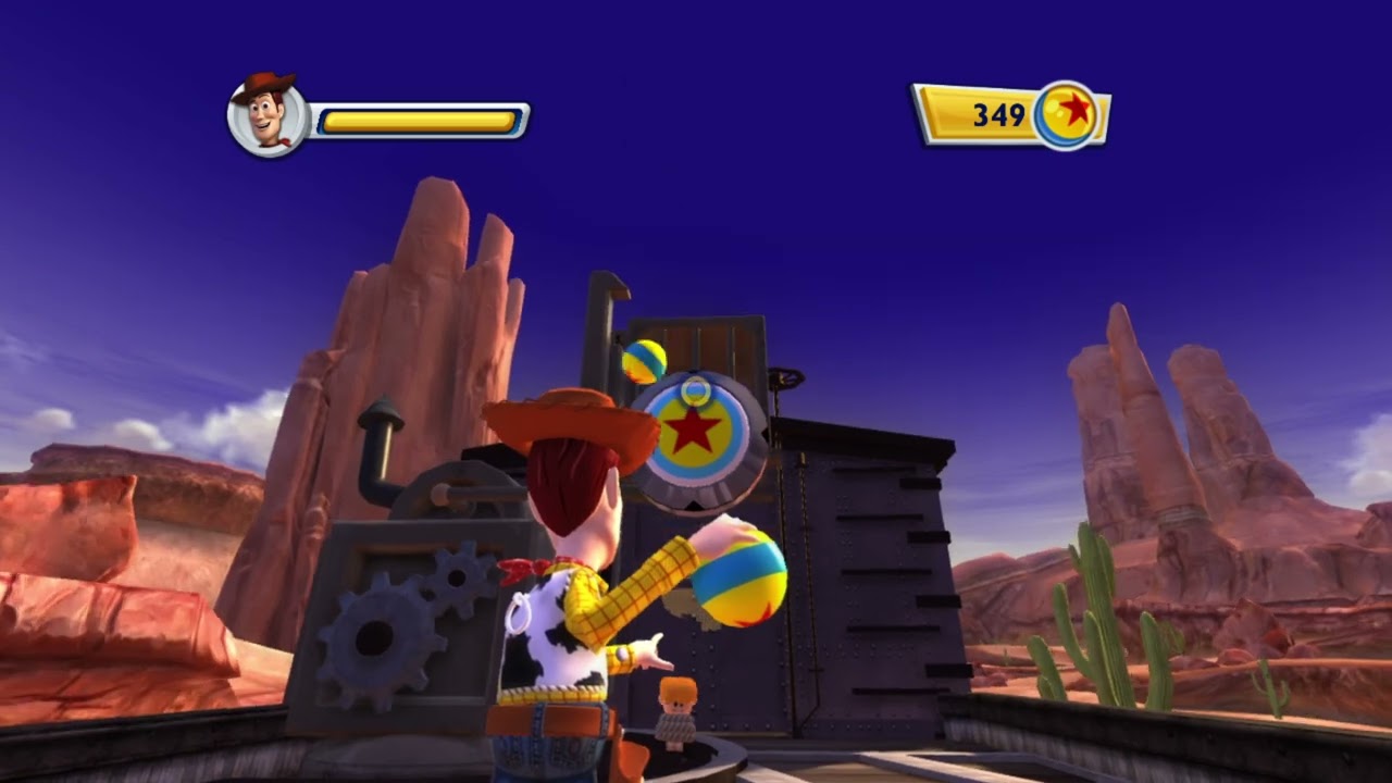 Toy Story 3 PS3 Level 1 - Train Rescue Gameplay (RPCS3)