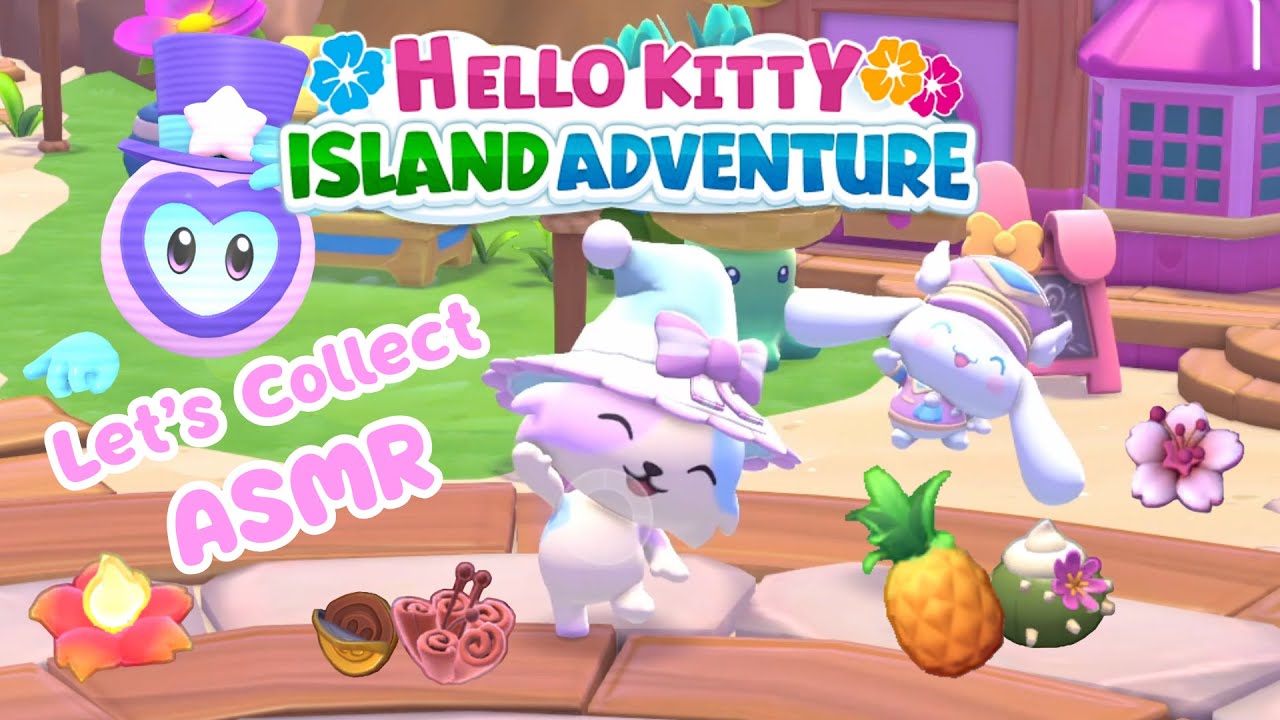 Let's Collect ASMR- Hello Kitty Island Adventure Daily Collecting