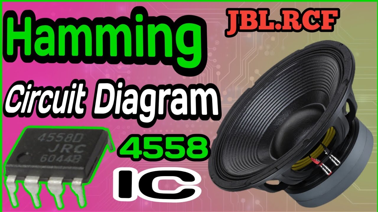 Hamming Bass Circuit Diagram ✅ || 4558 ic || #viral #trending #circuit || 2024