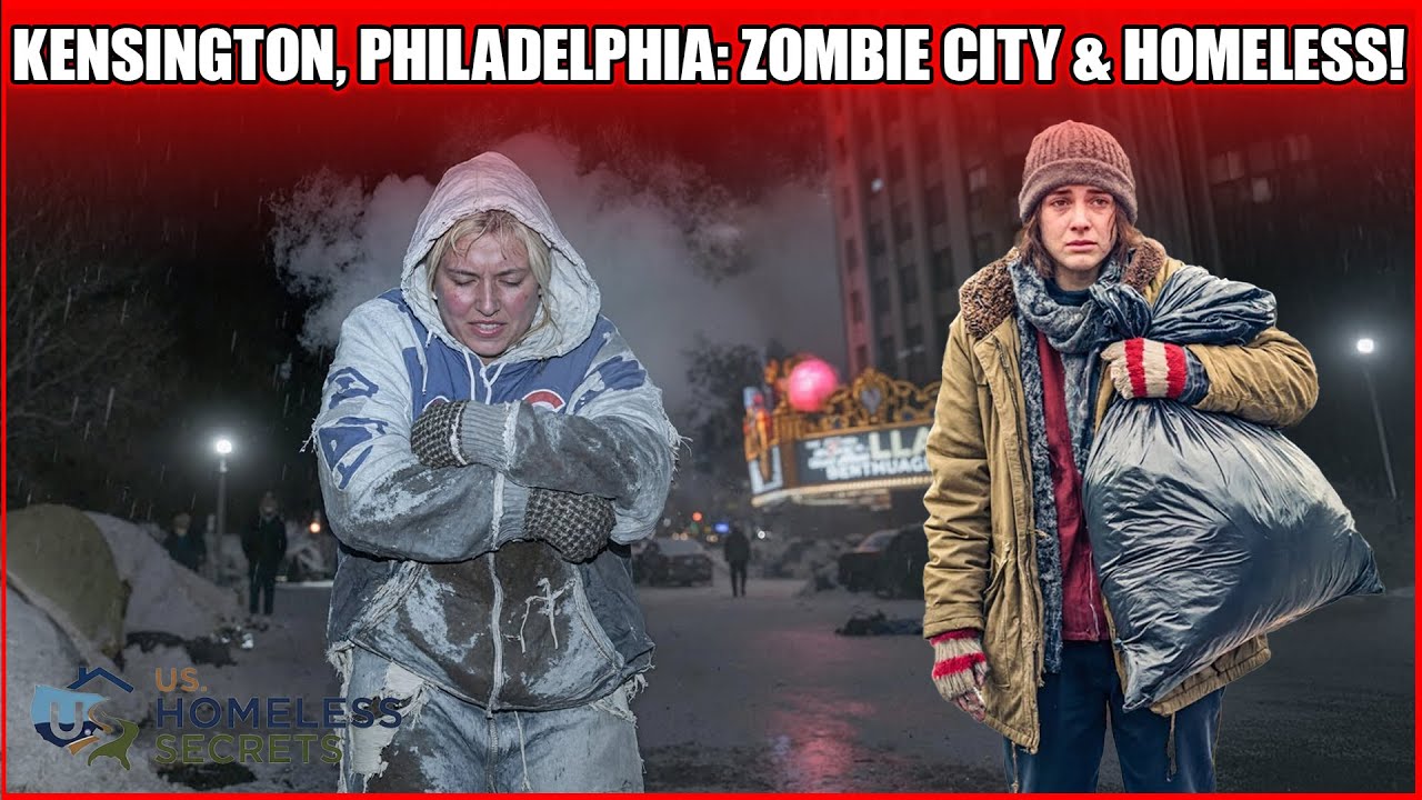 Philadelphia Homeless Crisis 2026: Fentanyl and Zombie City Under Tracks | Documentary