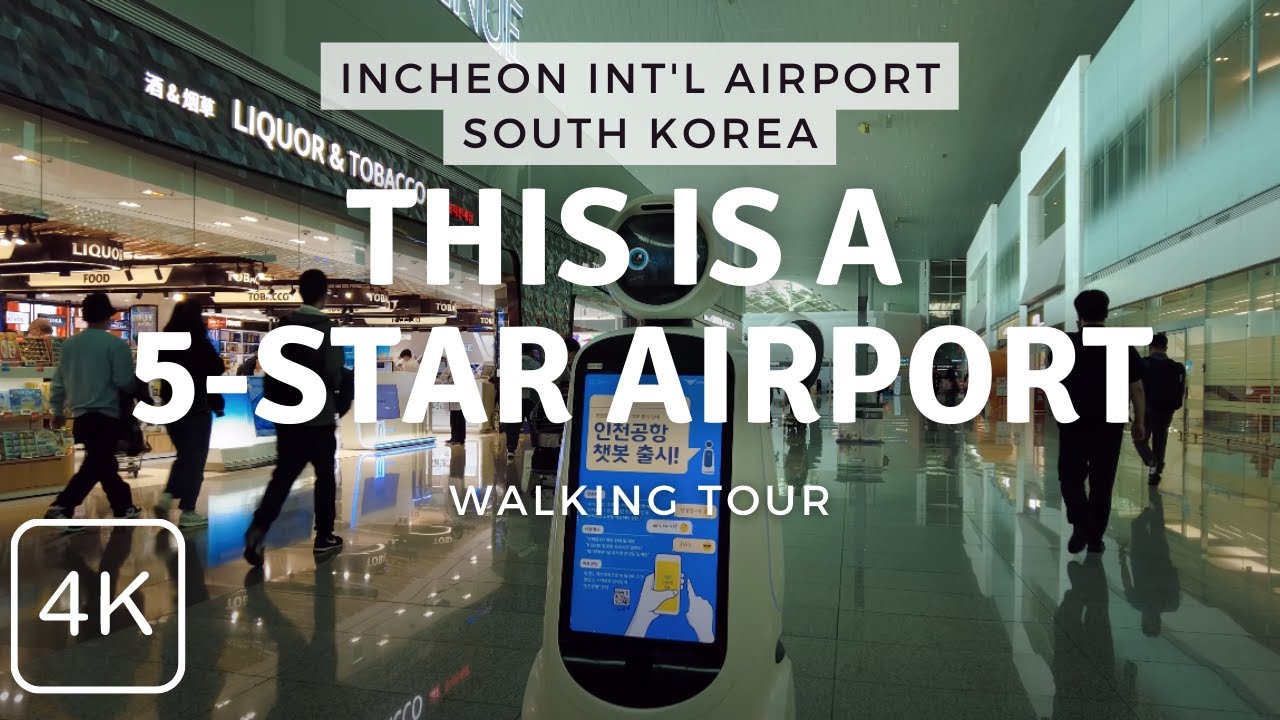 4th Best Airport in the World | Incheon International Airport, Terminal 2 | South Korea