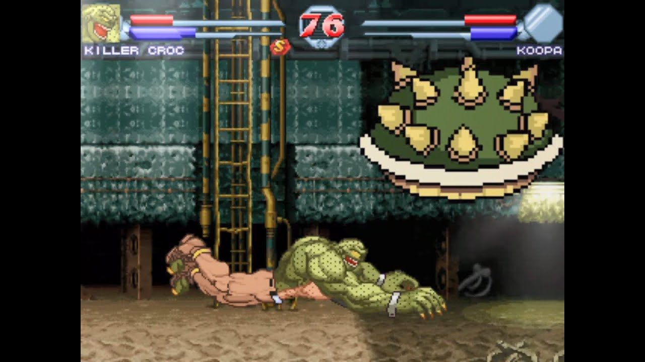 Killer Croc vs Koopa(Bowser)