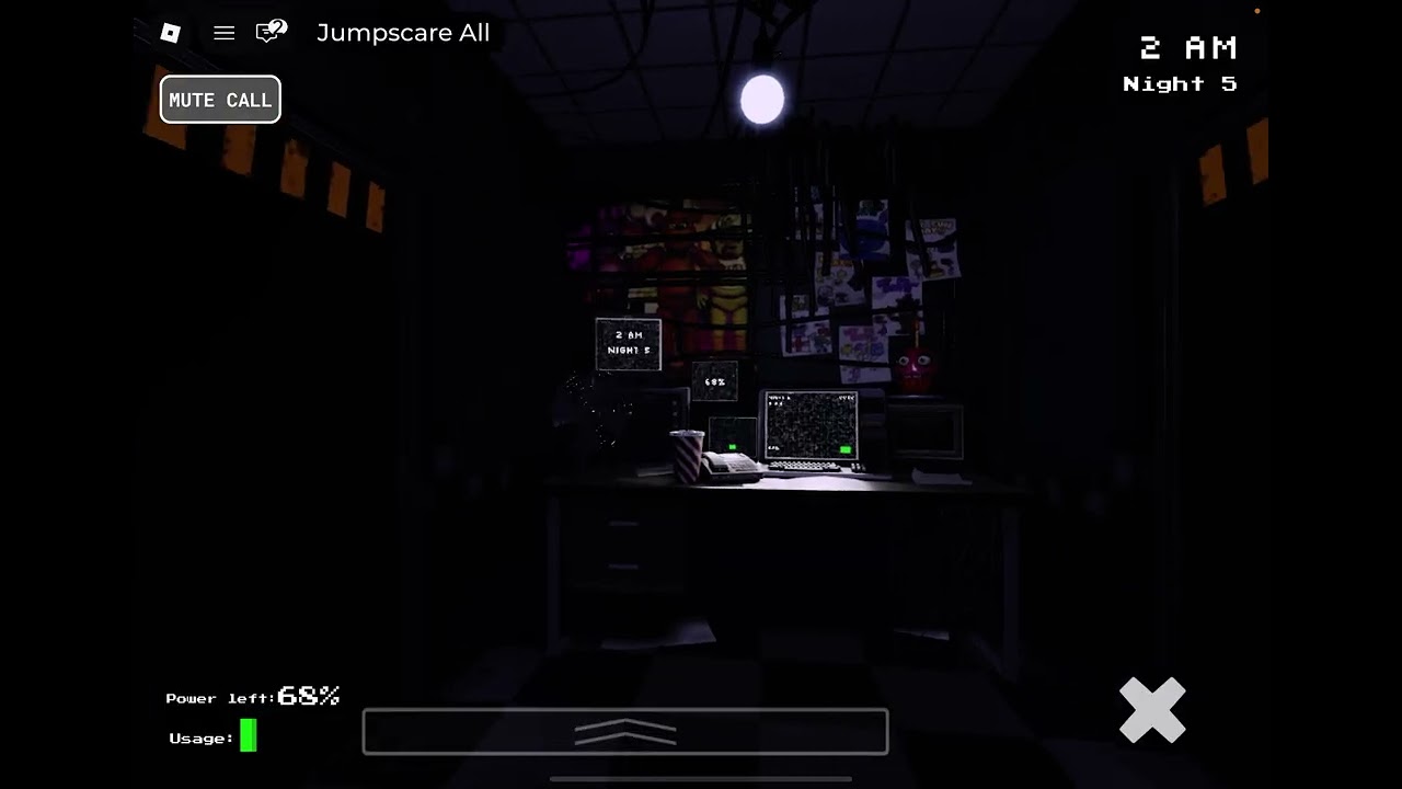 Somehow beating night 5 1st try ( fnaf co op)