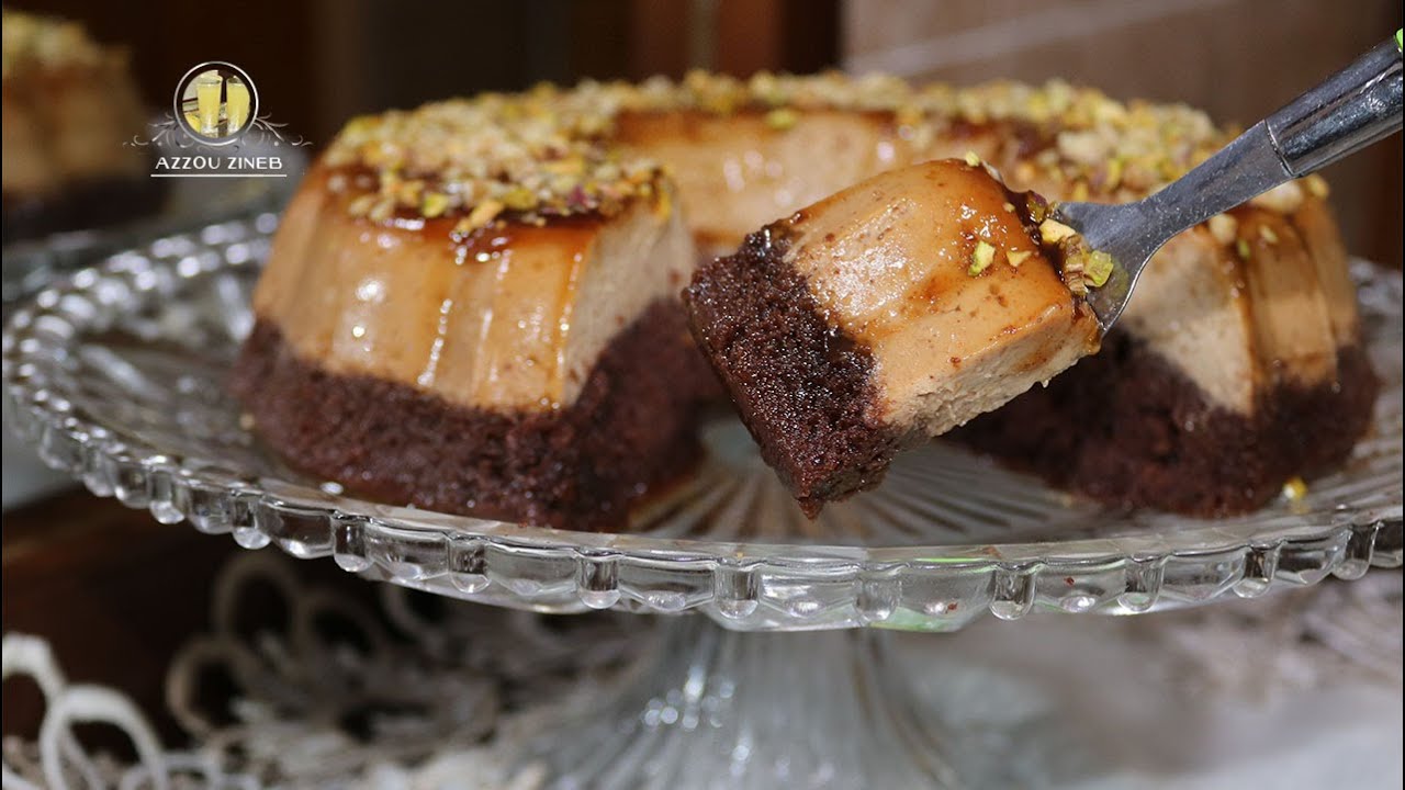 كيكة الفلان🍮 كريم كراميل او الفلان كيك تقدم  كديسير و كيك بارد بأسهل طريقة ونتيجة رائعة 🍮 Choco Flan