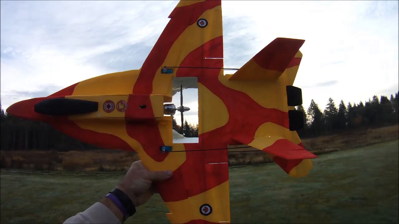 Dollar Tree foam RC Powers F 18 V5 take 2