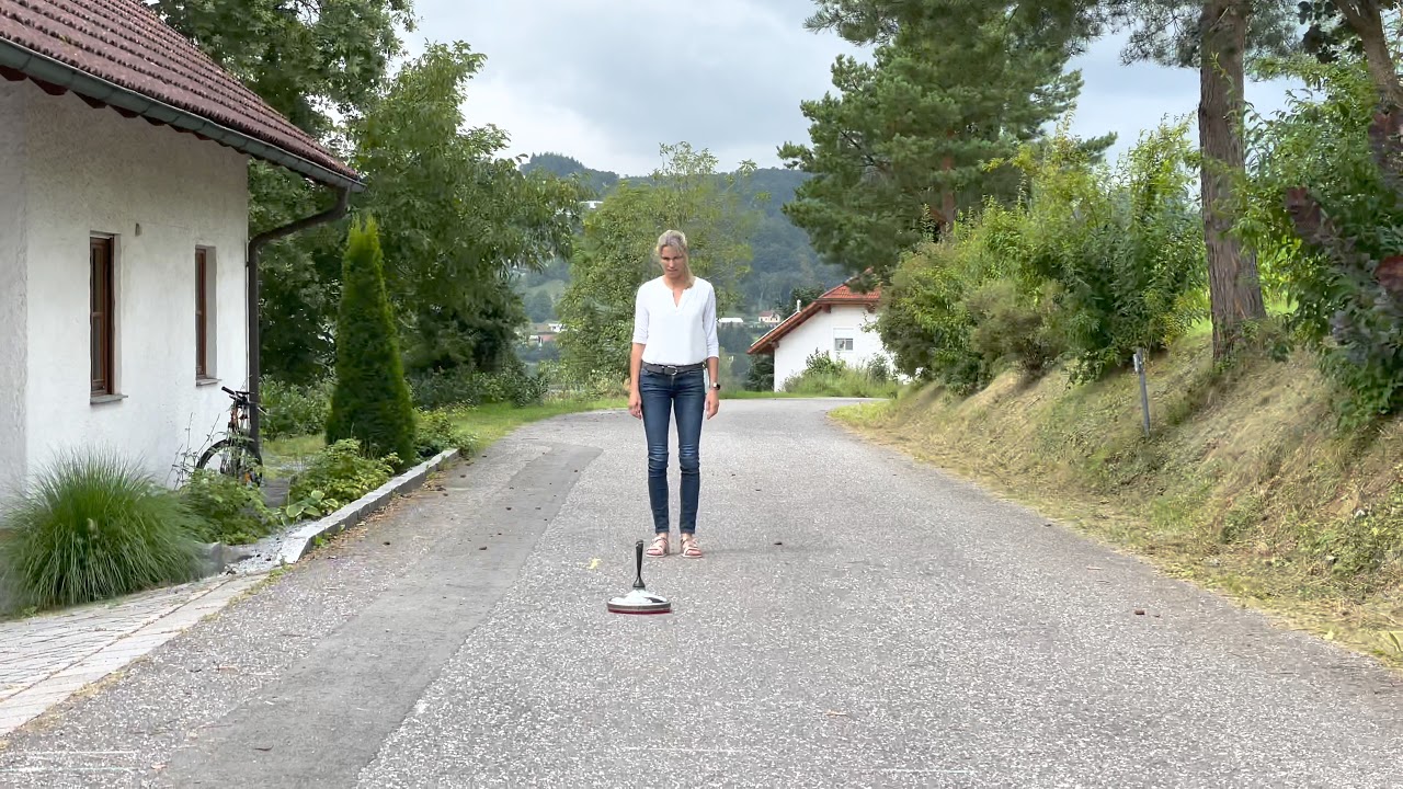 Training für Stockschießen