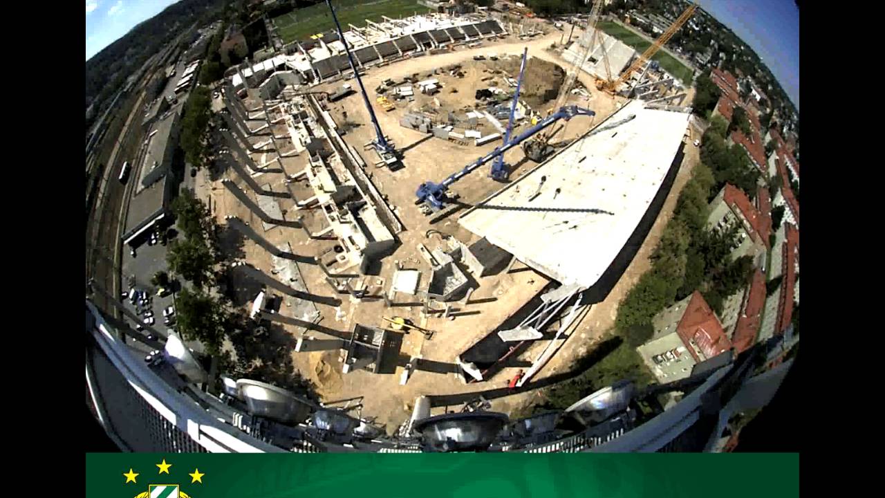 Allianz Stadion - der ganze Bau in 2 Minuten