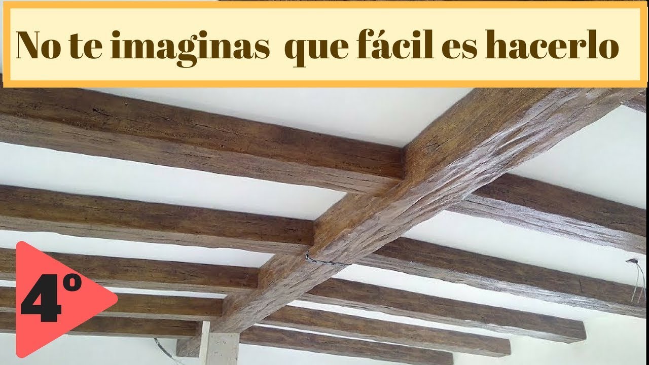 Decorando con vigas 4º paso  ✅✅ 