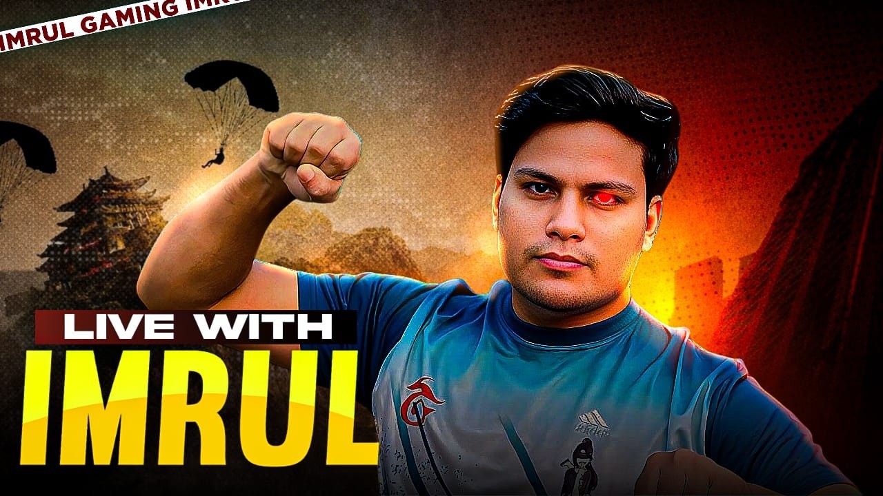 Free Fire Gold to Grandmaster Live Rank Push✌ #live #freefire #imrulgaming
