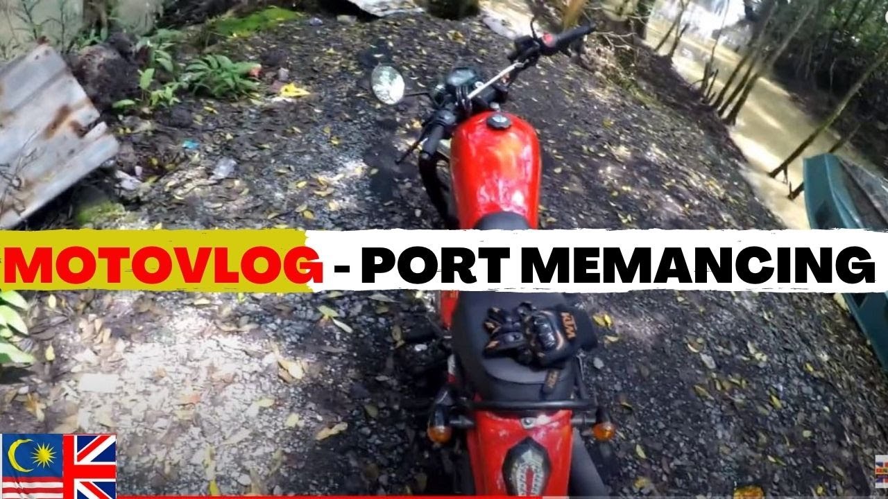 Port Memancing, Johor and I broke my new Mic 🇲🇾  #malaysianmotovlog