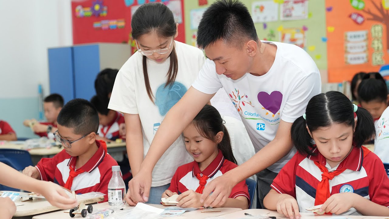 PPG's COLORFUL COMMUNITIES 10 years | Nansha Primary School partner reflection