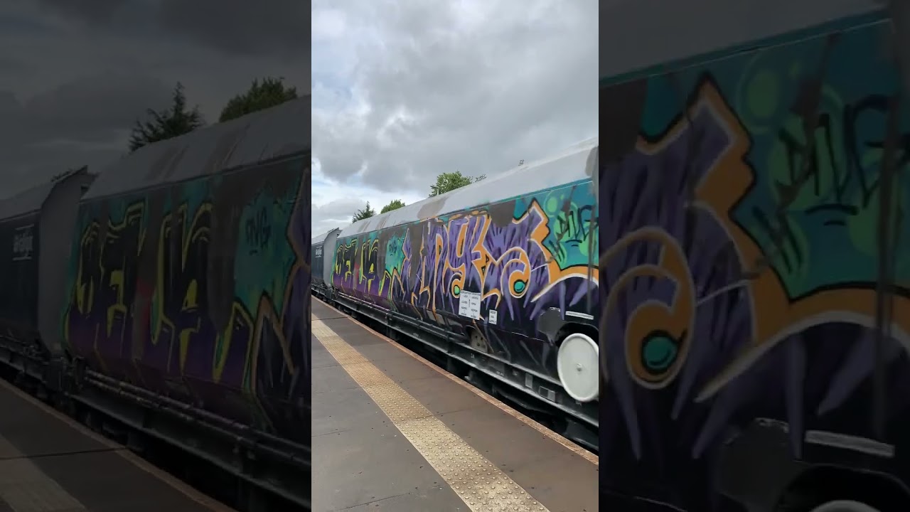 Trains at East Garforth 11/07/2023 Featuring GBRF