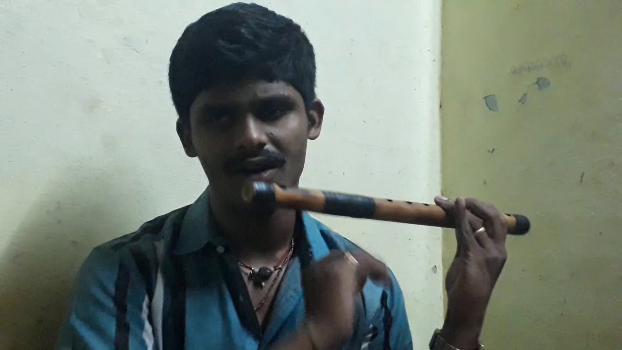 flute class/ lesson 2 in tamil   how to play first 3 notes  and how to develop your breething sens