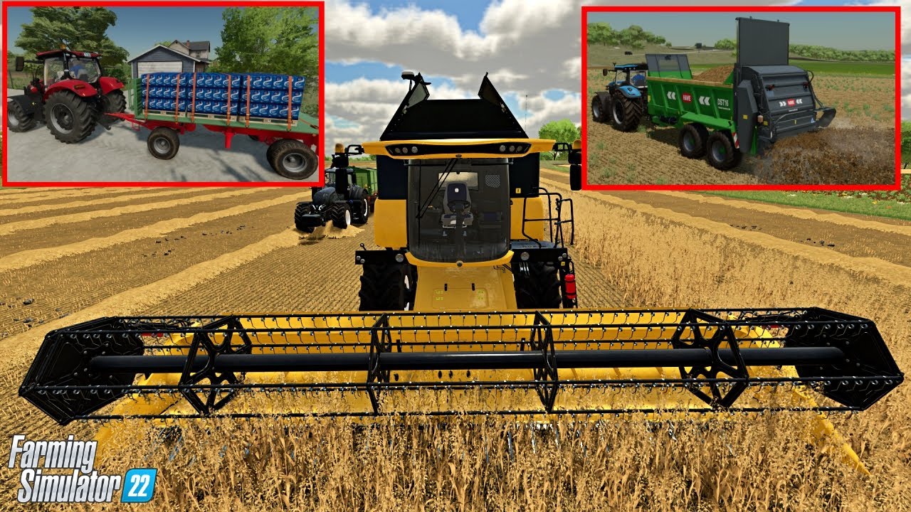 Nowe pole owsa, autoload i obornik w Farming Simulator 22