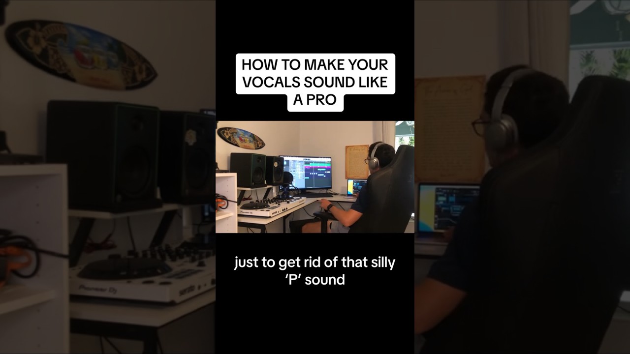 Quick Tips To Make Your Vocals Sound PROFESSIONAL! 