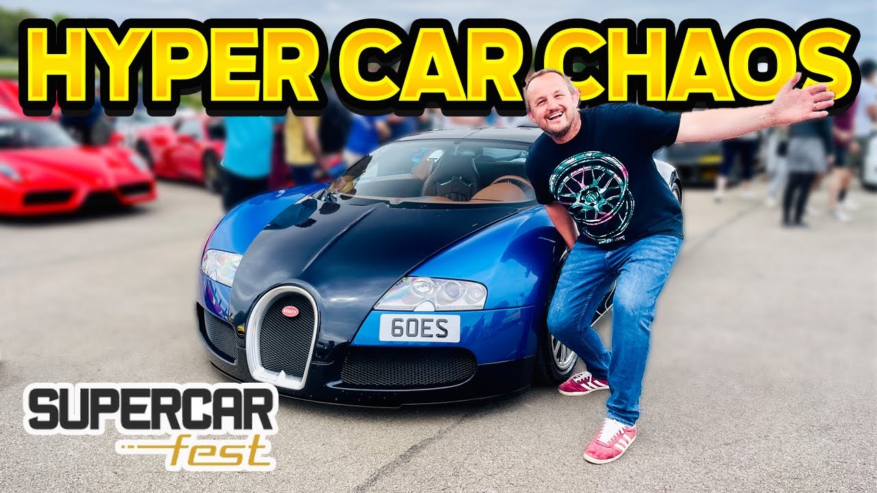Supercar Fest at Mallory Park - Ferrari Koenigsegg Lamborghini McLaren