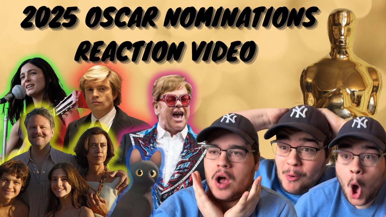 2025 Oscar Nominations Reaction Video