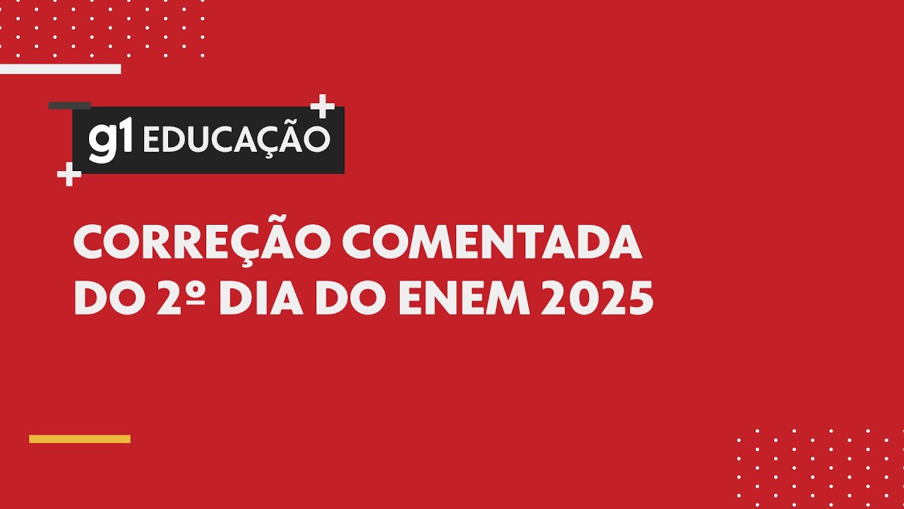 Confira a corre&ccedil;&atilde;o comentada do 2&ordm; dia de provas do Enem | #g1 #g1noenem