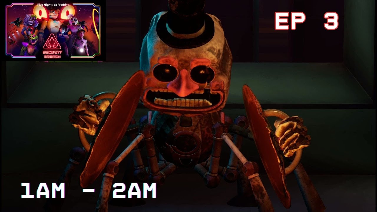 PRIZE COUNTER! FNAF Security Breach: NO HIDING 1am-2am (Part 3) PS5 PlayStation 5