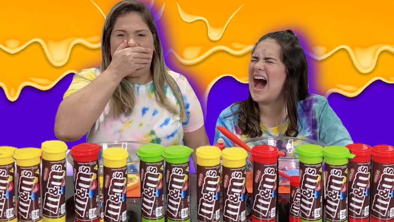NÃO ESCOLHA O M&Ms ERRADO! SLIME CHALLENGE