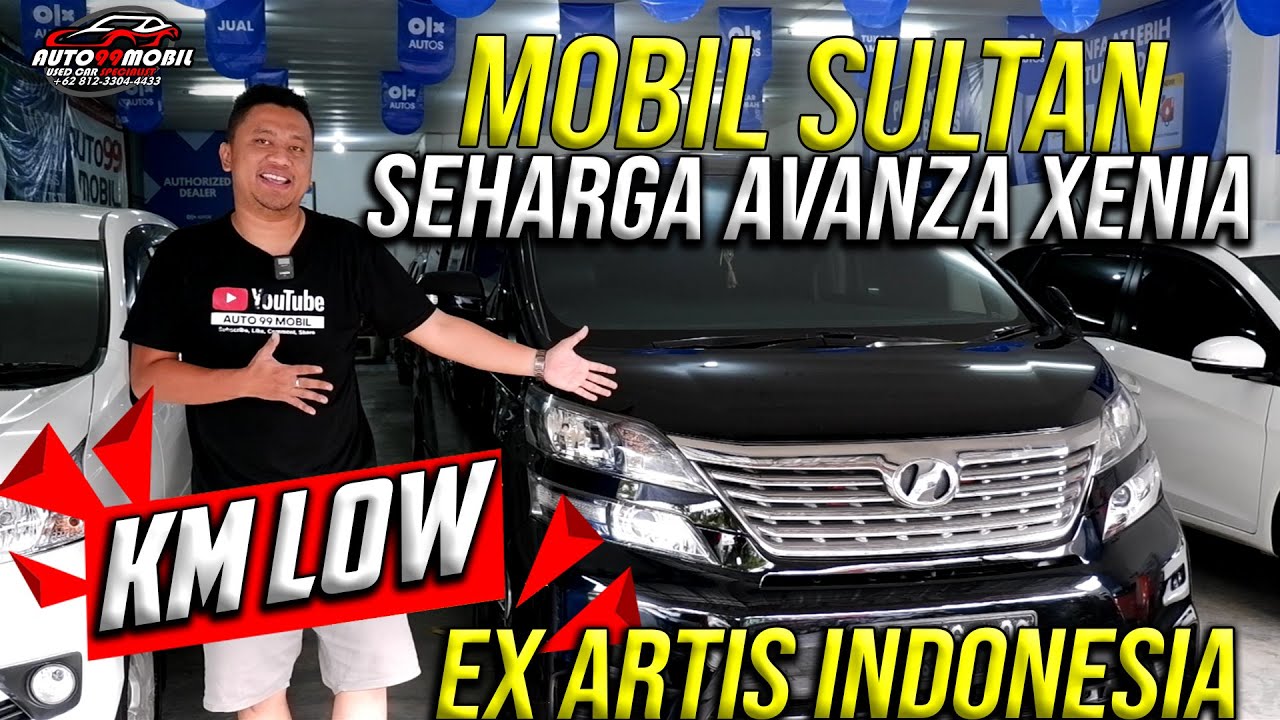 Mobil Sultan Seharga Avanza Xenia ? Toyota Vellfire Z Audioless 2008 || Bekas Diva Indonesia