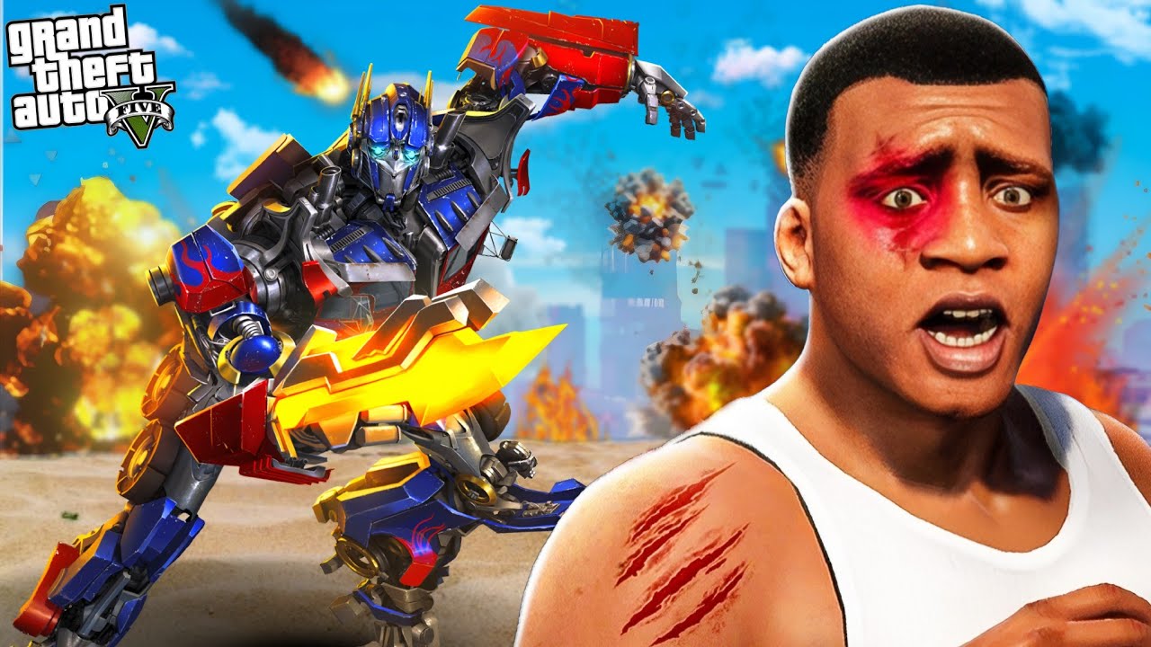 Franklin Attack by OG TRANSFORMER in GTA 5