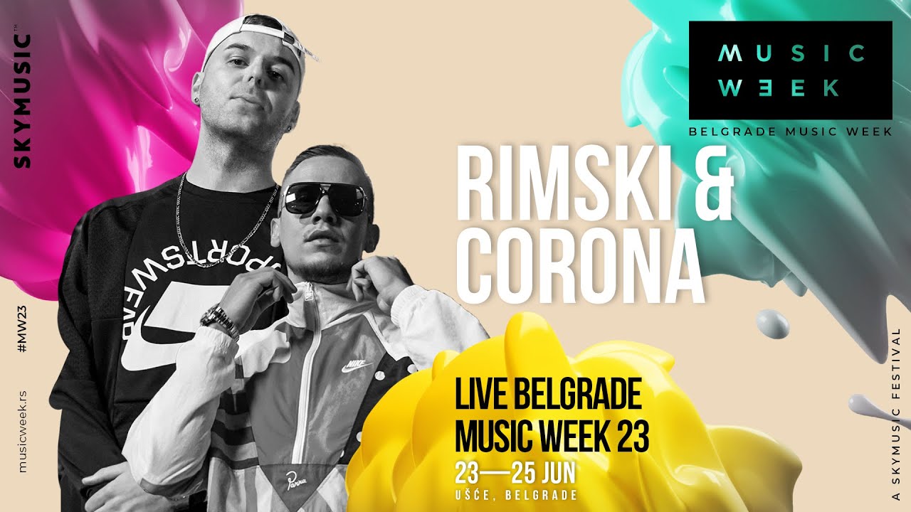 Corona & Rimski - Live (Belgrade Music Week 23)